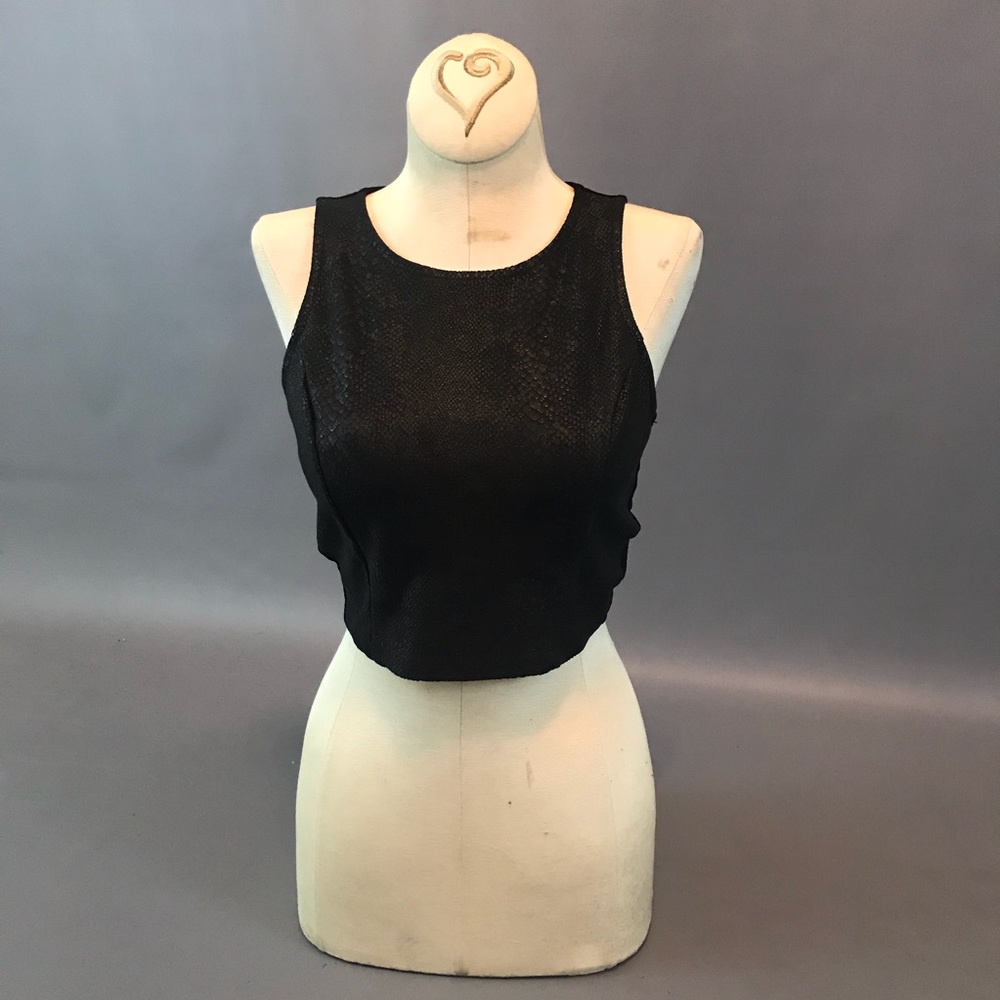 Urban Outfitters Sparkle & Fade Crop Top, size S
